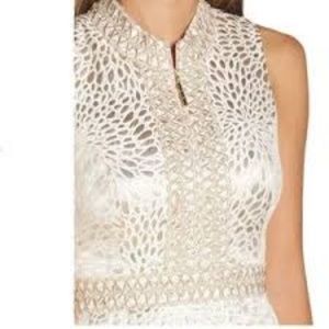 lilly pulitzer franci dress gold